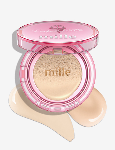 MILLE คุชชั่นแมทต์ PERFECT MATTE LONGWEAR CUSHION SPF 50 PA+++ 14 G.