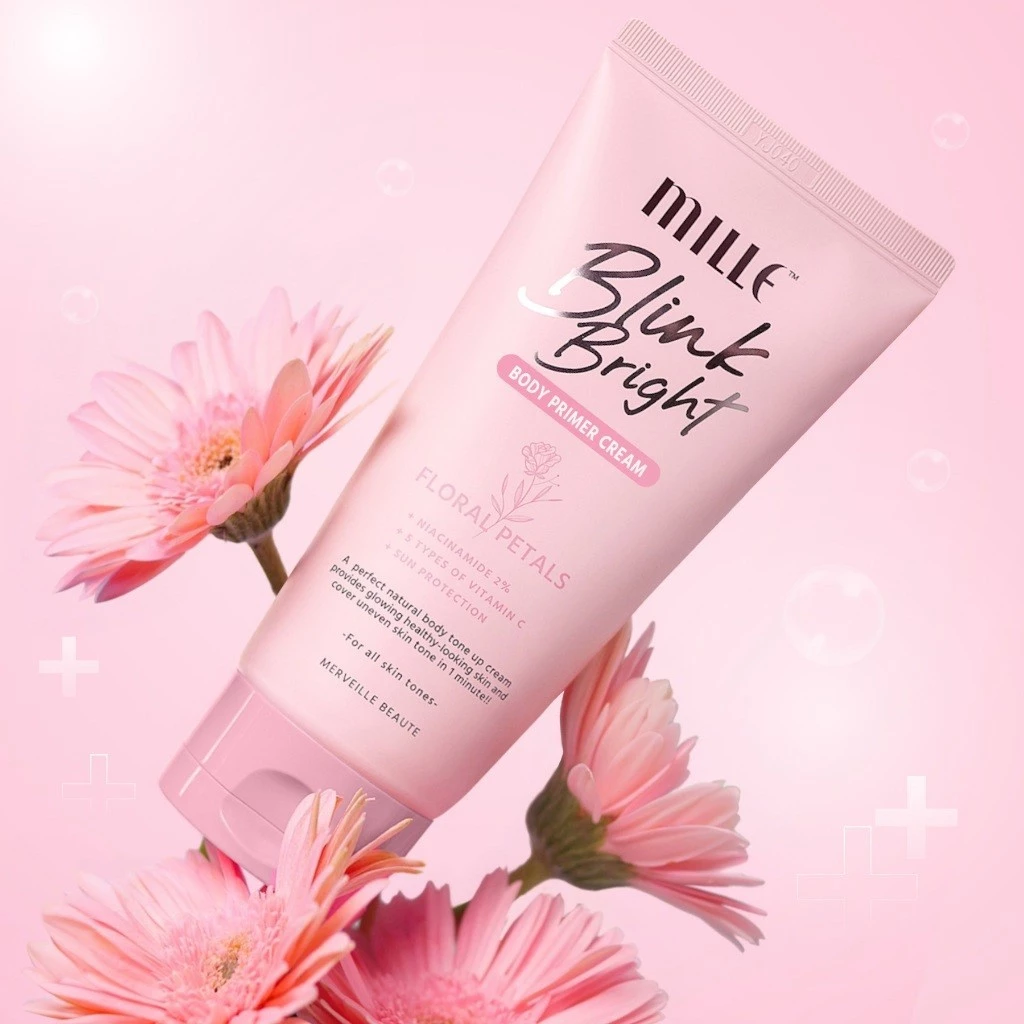 MILLE บอดี้ไพร์เมอร์ BLINK BRIGHT BODY PRIMER CREAM