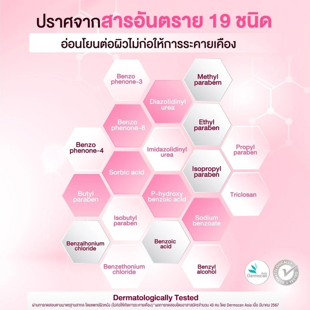 MILLE เจลครีมผิวกระจ่างใส WHITENING ROSE PEPTIDE 9 COMPLEX MULTIVITAMIN GEL CREAM 25 G.